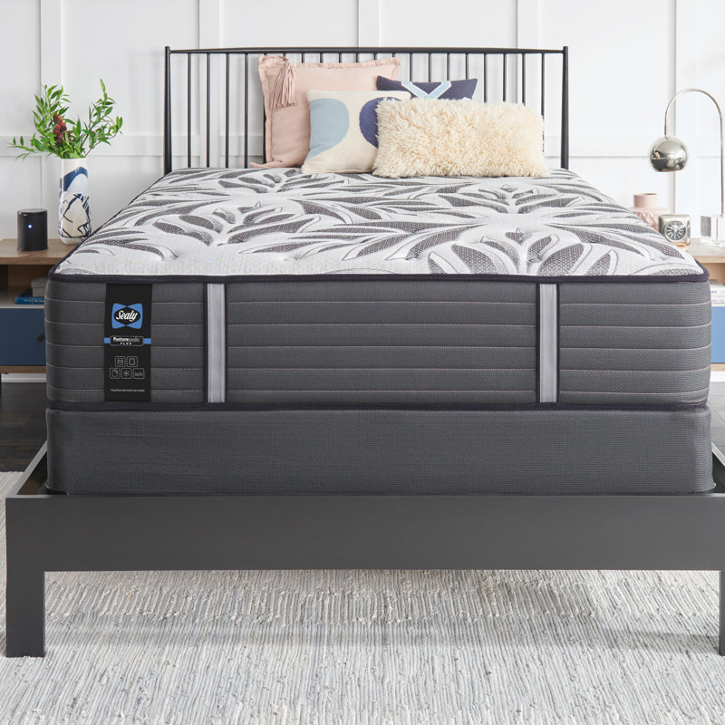 Sealy Posturepedic Plus 14" Plush Tight Top Mattress and Box Spring